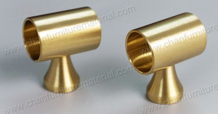 Brass knob