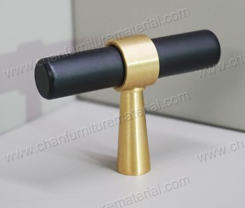 Brass knob